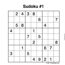 Printable-Sudoku-Puzzles